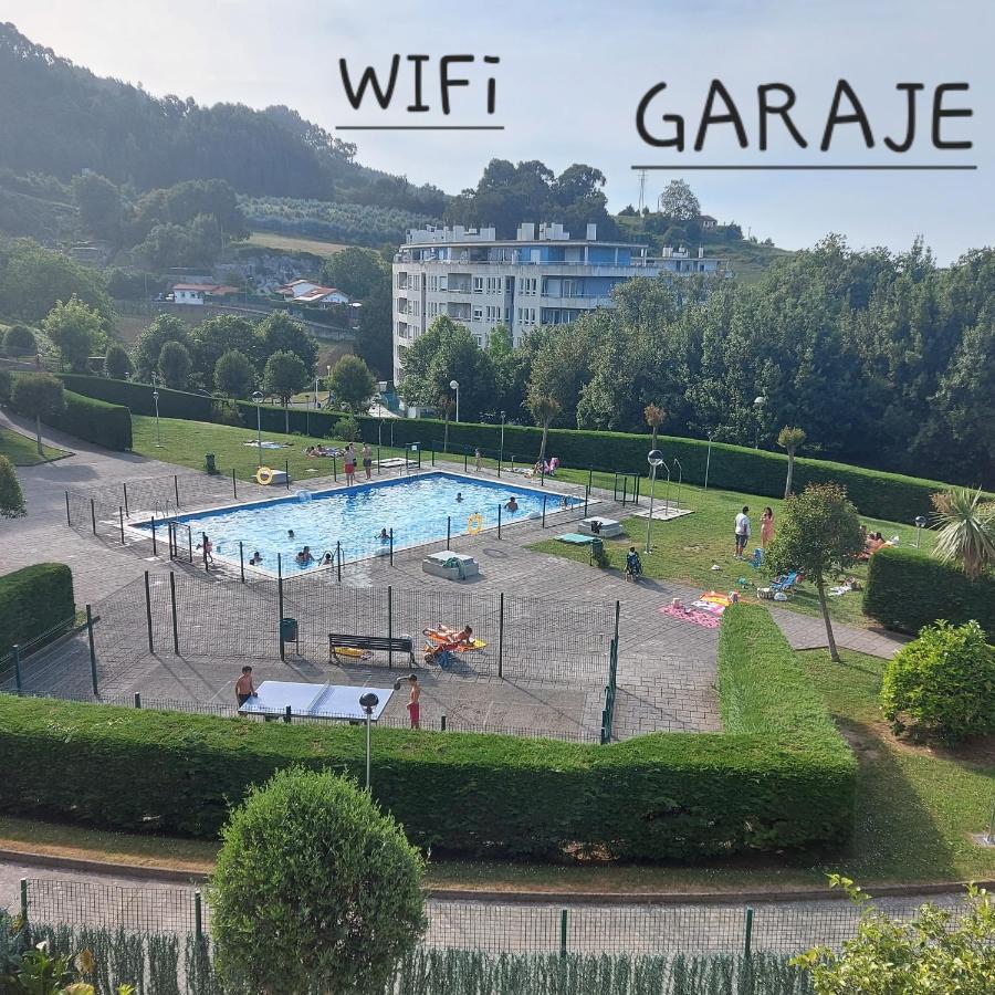 Soleado Piso Con Garaje Y Piscina A 8' Centro Lejlighed Castro Urdiales Eksteriør billede